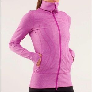 Lululemon In Stride Jacket in Heathered Ultra Violet | Size 6